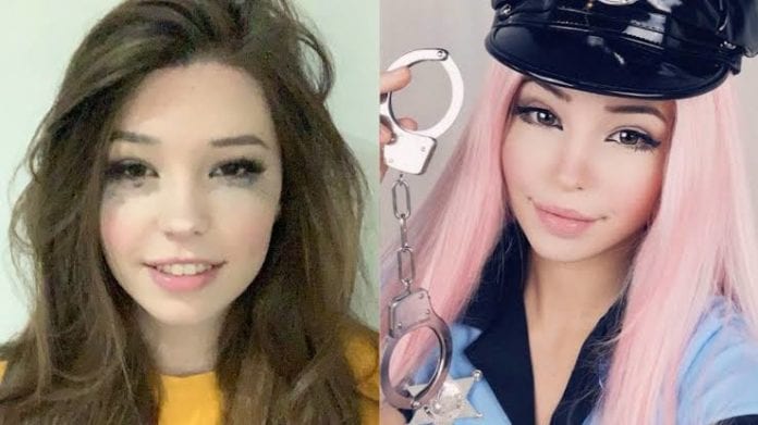 why was belle delphine banned from twitter