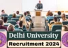 DU Teacher Recruitment Changes 2024